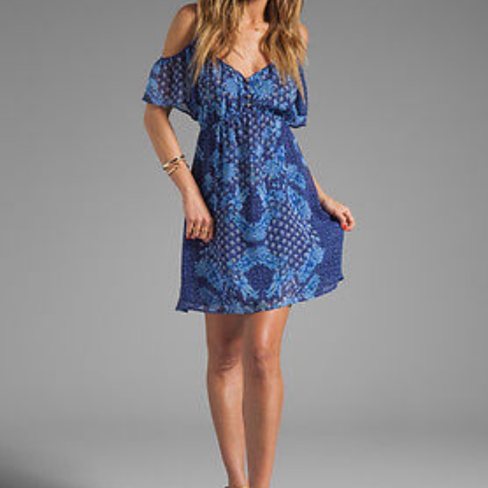 Juicy Couture Fractured Floral Dress
